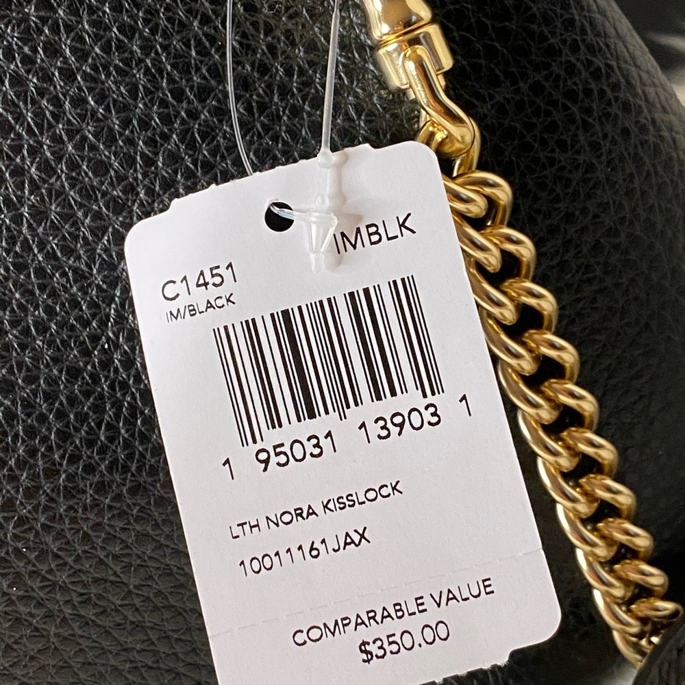 💰SOLD - C1451 - Coach Nora Kisslock Crossbody - Picture 6 of 10